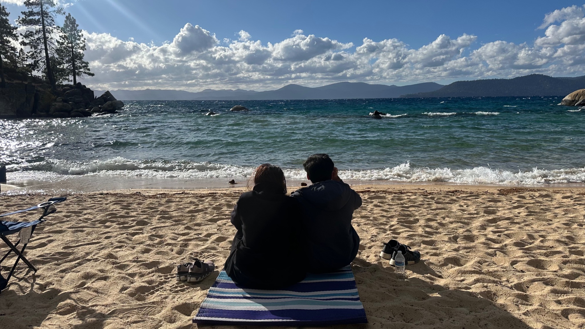 Dhruvi and Crains together at the beach