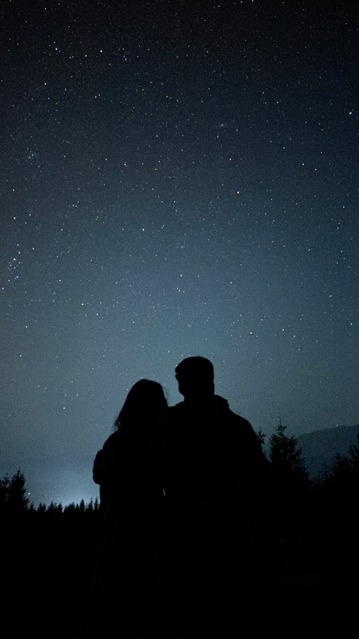 A quiet memory beneath the night sky